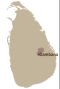 Map of dambana in sri lanka 