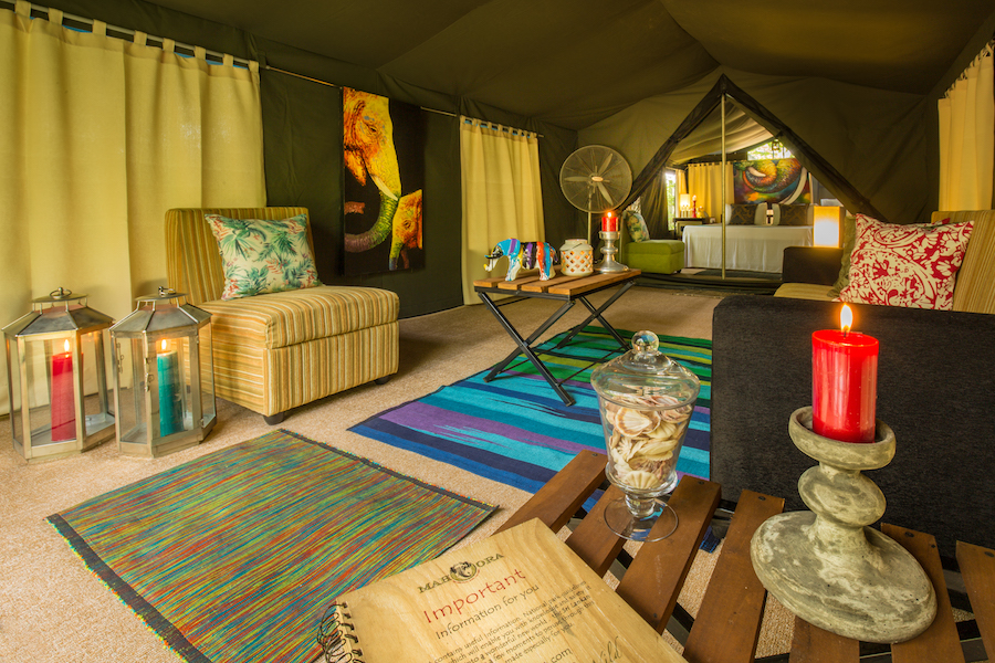 Mahoora Elite and Premium tents