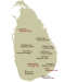 THe map of Mahoora elite and Explorer by Mahoora campsites in sri lanka 
