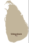 Map of Udawalawe national park in sri lanka